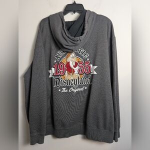 Disney Parks authentic hoodie Grumpy 1955 Disneyland The Original